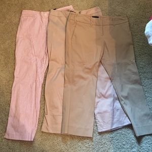 Lot of 3 pair of capris