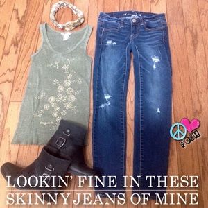 American Eagle Outfitters Denim Jeggings ☮
