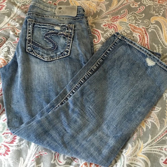 Silver Jeans Capris