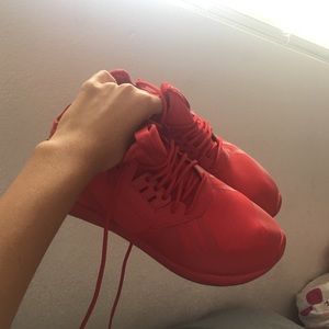Red Adidas