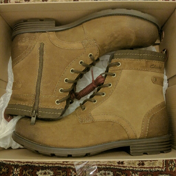 Men's Tobacco Leather/Tan Darian HI boots shoe siz