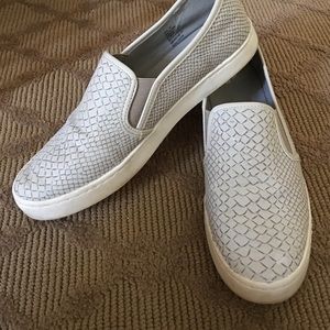 patterned slip on sneaker