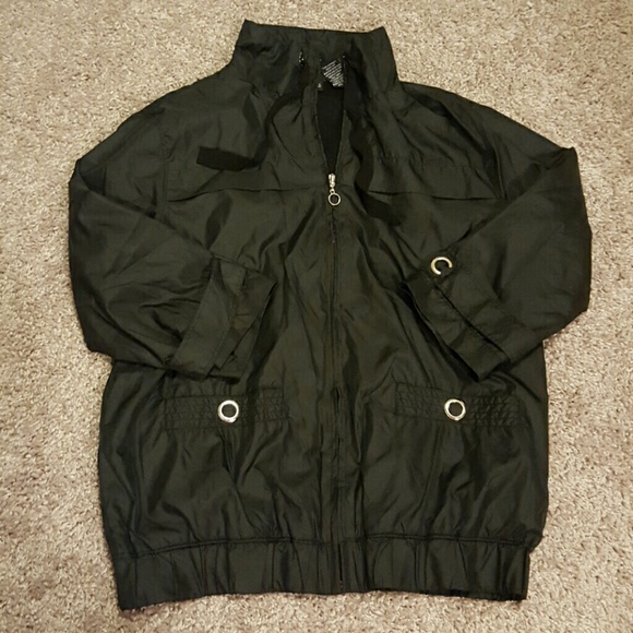 Black 3/4 sleeved Jacket