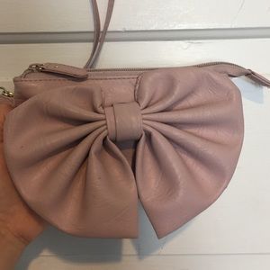 Pink wristlet