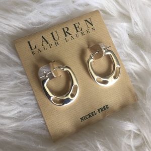 Never Worn, Ralph Lauren Equestrian-Style Earrings
