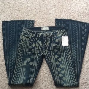 Free People Bali Flare Jeans - size 26 - NWT