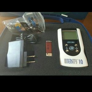 Electrotherapy machine and supply kit