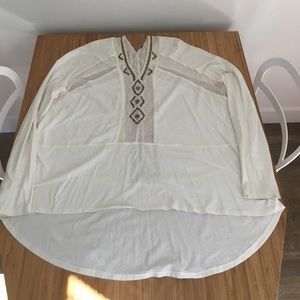 Free people bohemian long sleeve shirt