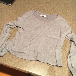 Gray Top from Hollister