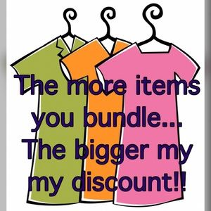 The more you bundle the bigger my discount!!!