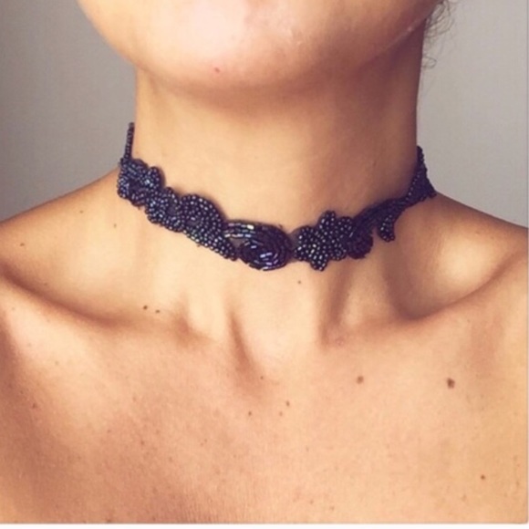 🌟Handmade Beaded Choker🌟 - Picture 1 of 4