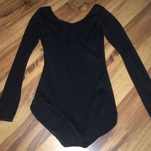 Black Spandex One Piece