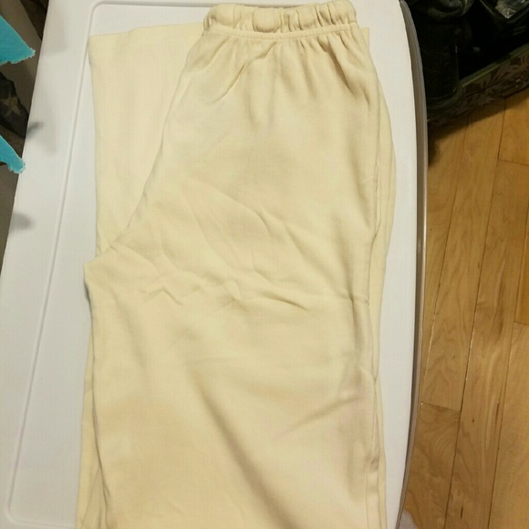 Lounge pants, organic cotton, size L