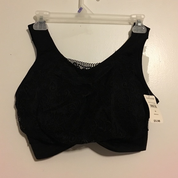 Seamless Lace Front Bra 3x