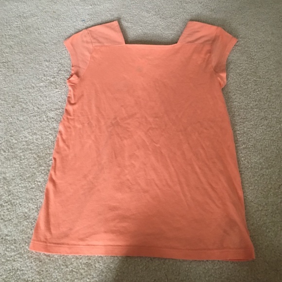 Basic orange tee