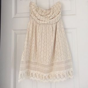 Casual crochet dress