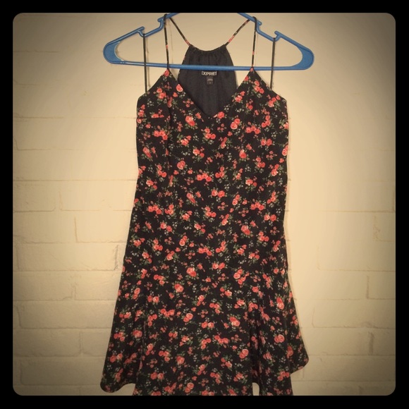 Express Floral Dress - Picture 1 of 4