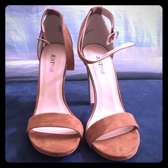 Just Fab Ankle strap high heel sandals