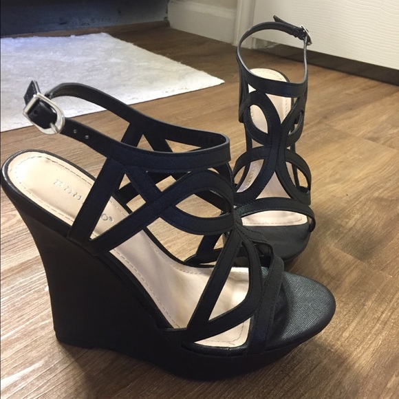 New Bamboo wedges. Worn once.