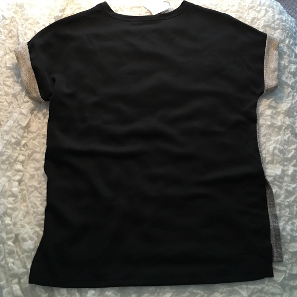 ❌SOLD❌ NWT Zara Mixed Lace Top Size Small - Picture 3 of 3