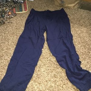 Navy Blue Comfy Pants from Aerie
