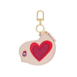 💓 Tory Burch Bird Coin Case Key Fob NWT 💓