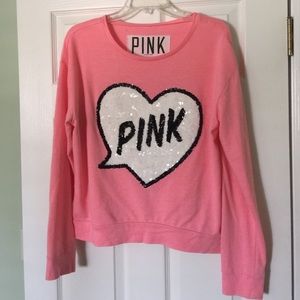 PINK Sweatshirt M