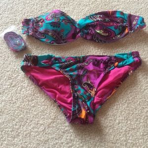 Strapless bikini