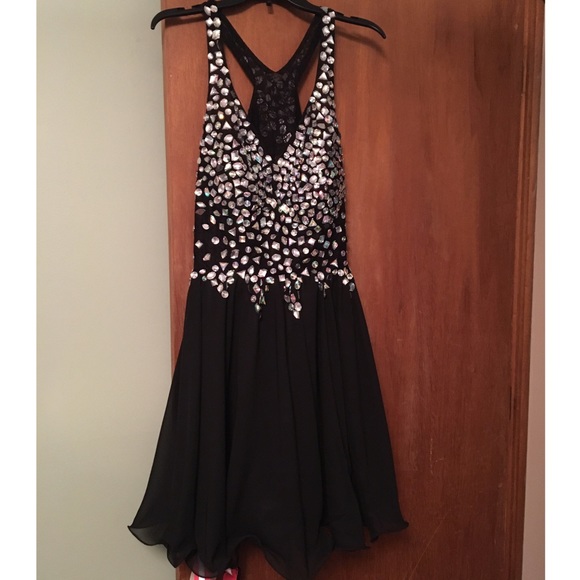 Black homecoming dress!