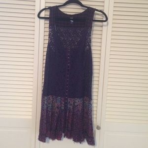 Free people purple dress