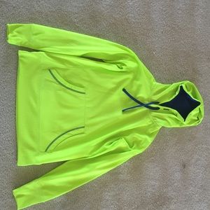 Neon waterproof hoodie