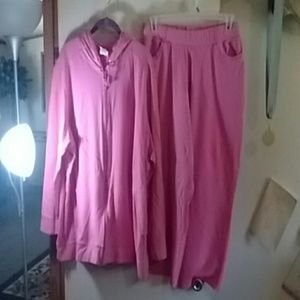 2 pc JMS, 18/20w, capri and ls jacket, spandex