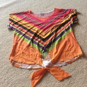 Multi color top