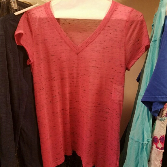 Lace trimmed with navy lace, super cute top