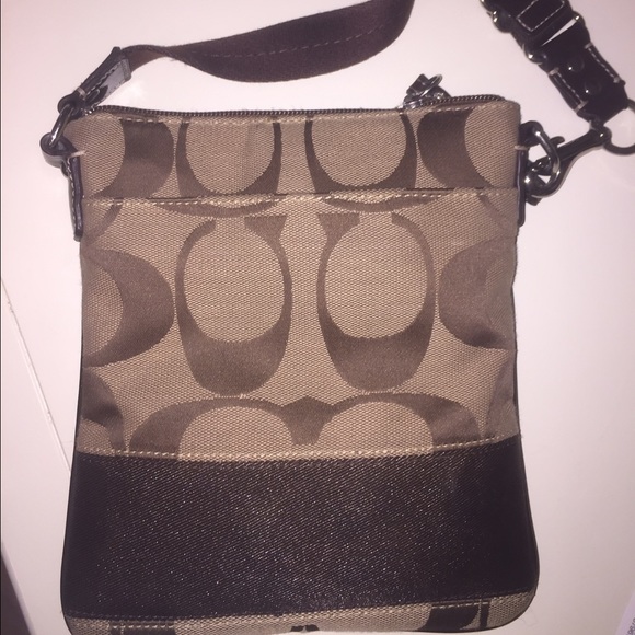Coach cross body purse