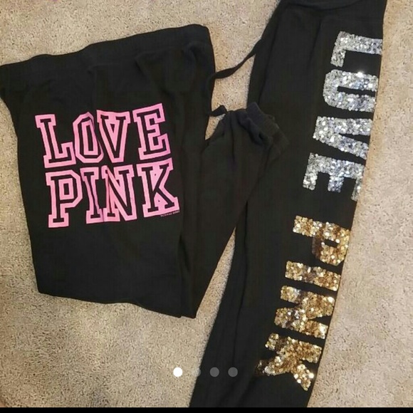 Set of Victoria's Secret sweatpants