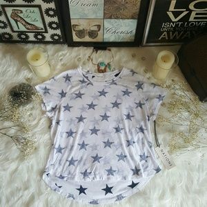 New with tags Nation LTD Halo Stars Crop Tee OBO