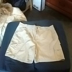 Lee Riders 22 w tan cargo shorts
