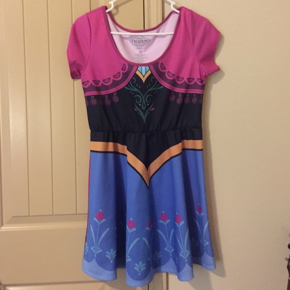 Frozen ana costume dress juniors
