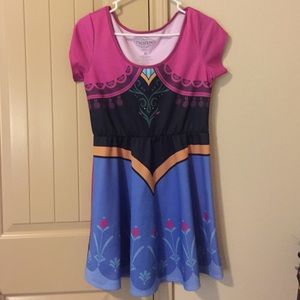 Frozen ana costume dress juniors