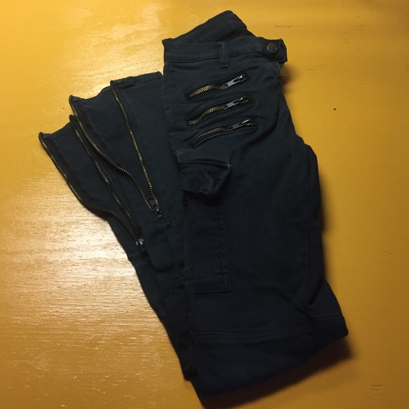 J Brand Houlihan Skinny Cargo Jeans In Distressed