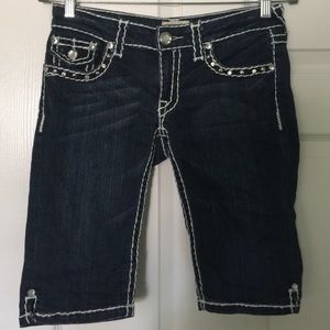 LA IDOL Jean Shorts Size 5