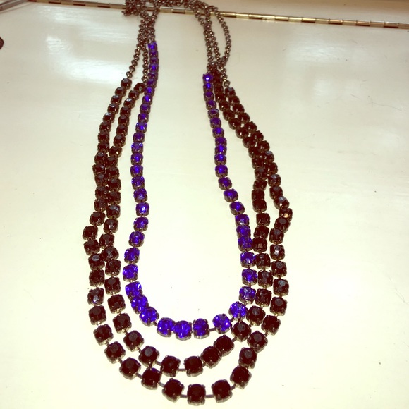 3 Crystal Necklaces
