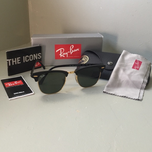 Ray-Ban Accessories - 🎉HP🎉 Ray-Ban Classic Clubmaster Sunglasses