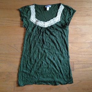 Olive Green Blouse