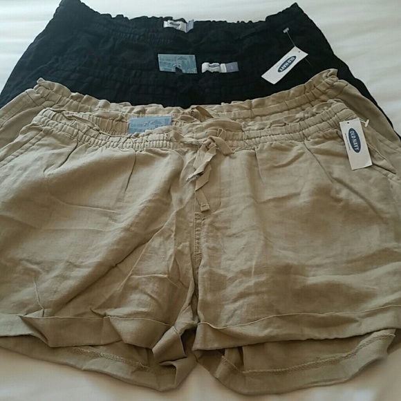 4 pairs old navy drawstring shorts! 2 nwt