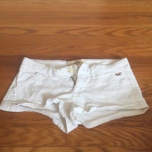 White Hollister Shorts