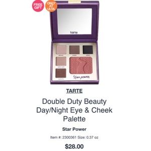 Tarte Double Duty Day/Night Eye&Cheek Palette