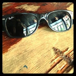 Ray-Ban Sunglasses- black framed