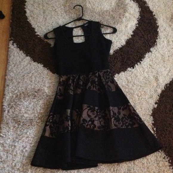 Black party dress